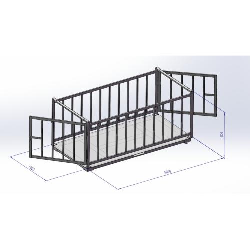 Waga elektroniczna inwentarzowa Lilascale B9C_FC100200_C5_3000_K_PRO_OIML